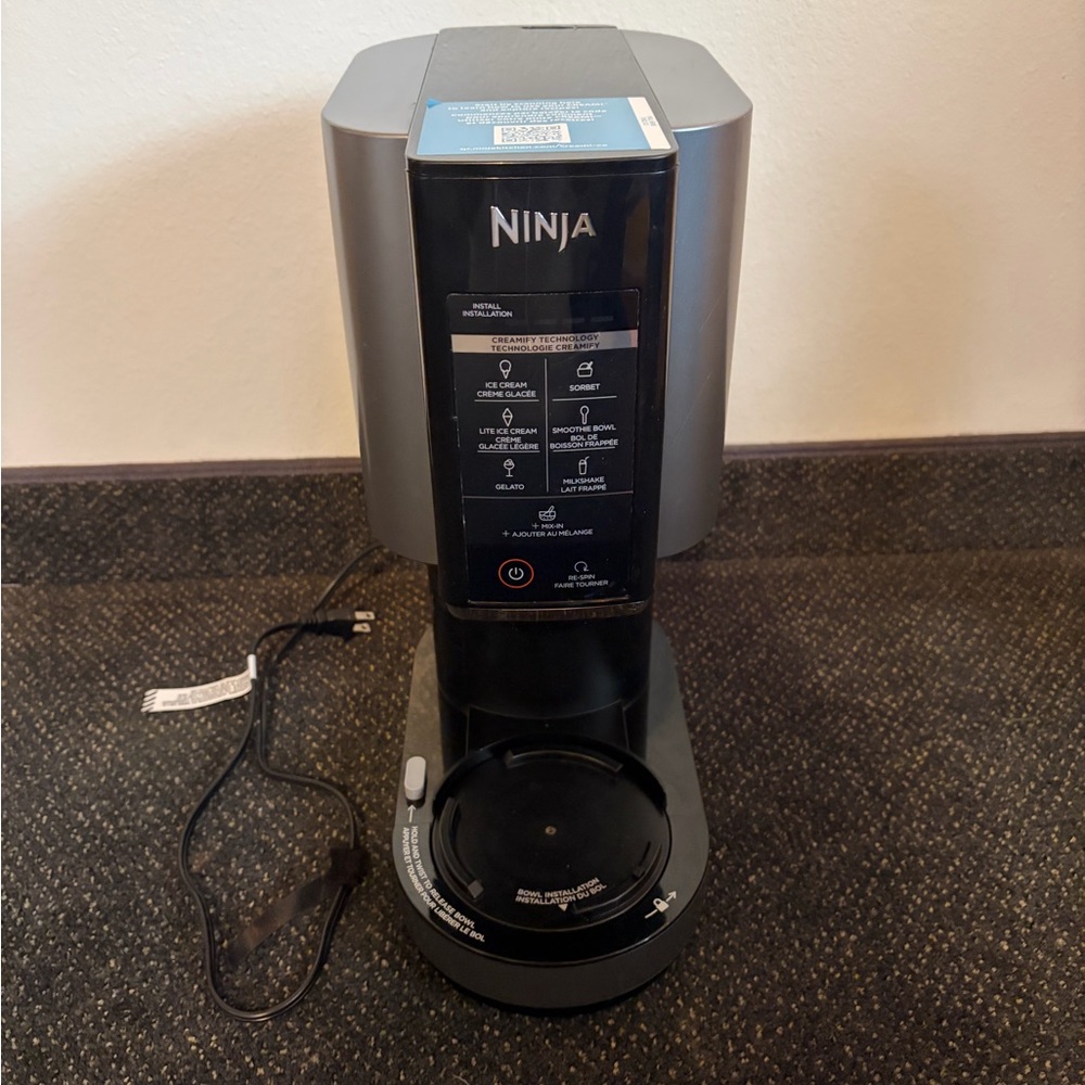 Ninja Creami 7-in-1 Ice Cream Maker Model NC301 (body only)